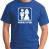 GAME OVER ROYAL BLUE