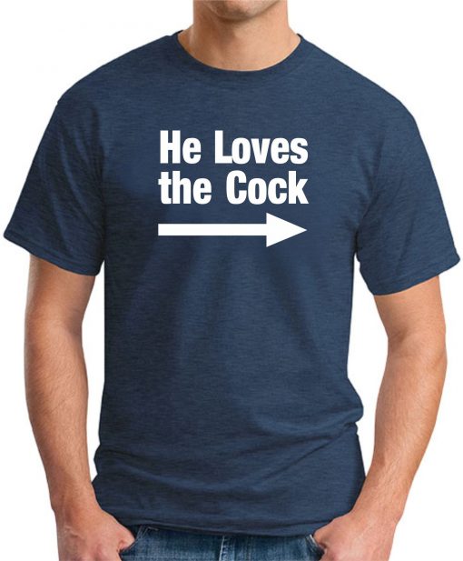 HE LOVES THE COCK NAVY