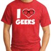 I HEART GEEKS RED