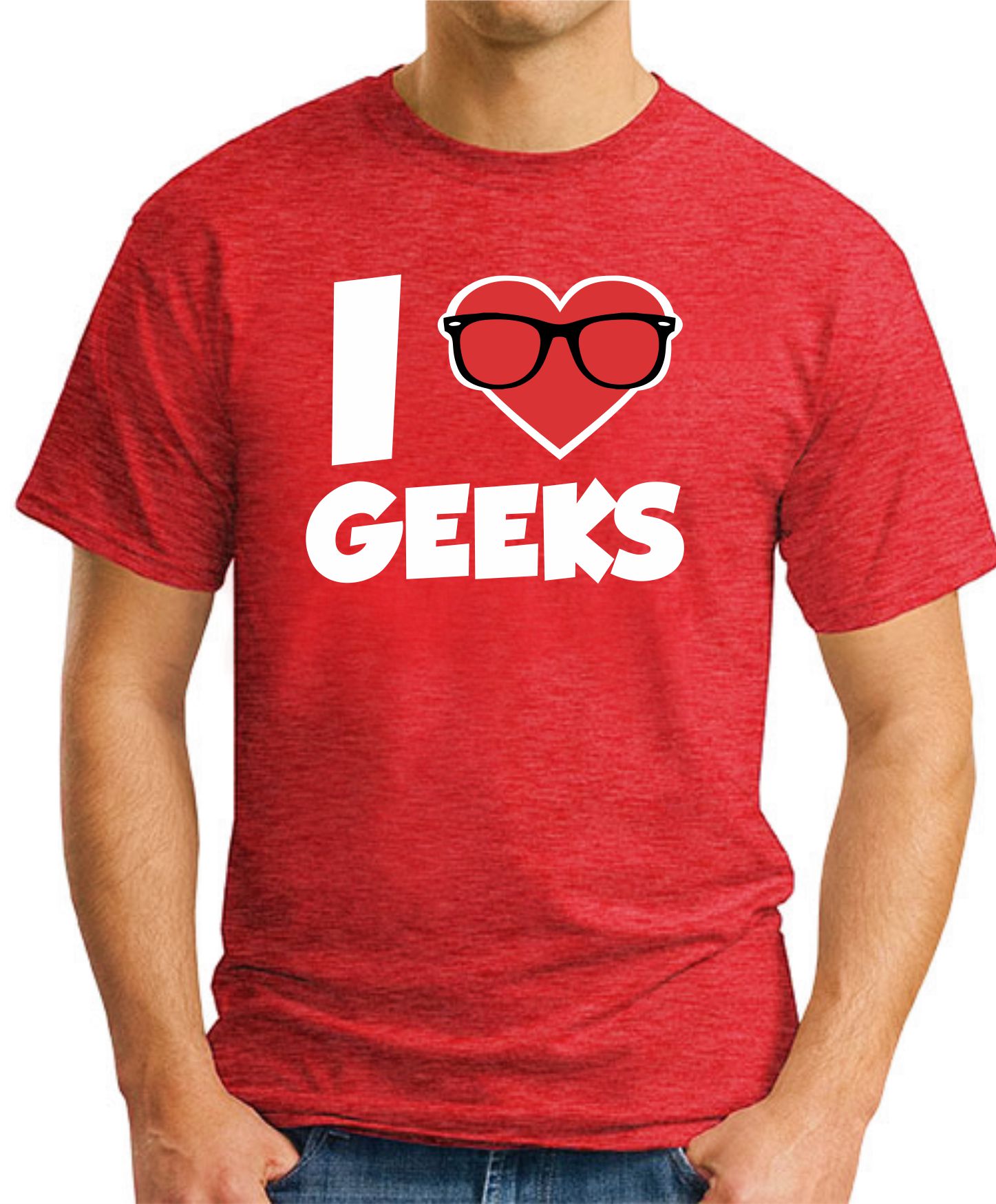 I HEART GEEKS T-SHIRT - GeekyTees