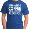 STEP ASIDE COFFEE ROYAL BLUE