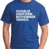 CHARLIE UNIFORM NOVEMBER TANGO ROYAL BLUE