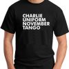 CHARLIE UNIFORM NOVEMBER TANGO BLACK