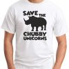 SAVE THE CHUBBY UNICORNS WHITE