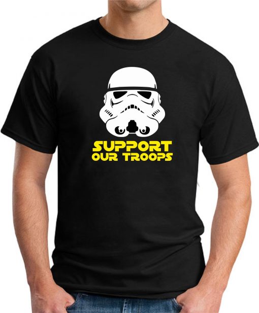 SUPPORT OUR TROOPS black