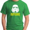 SUPPORT OUR TROOPS green