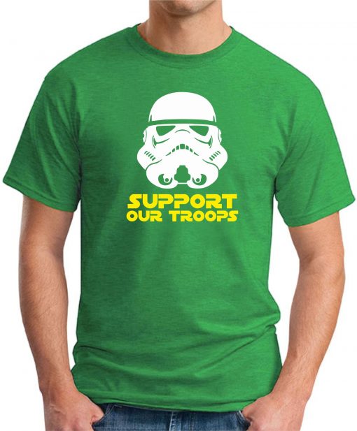 SUPPORT OUR TROOPS green
