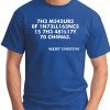 THE MEASURE OF INTELLIGENCE ROYAL BLUE
