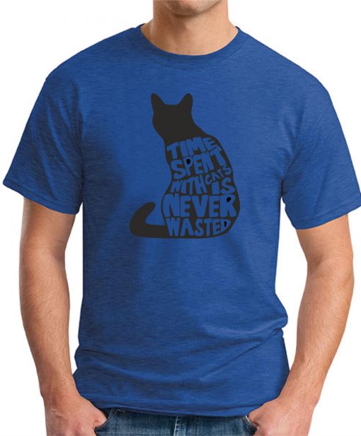 TIME SPENT WITH CATS ROYAL BLUE