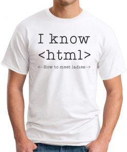 I KNOW HTML - White
