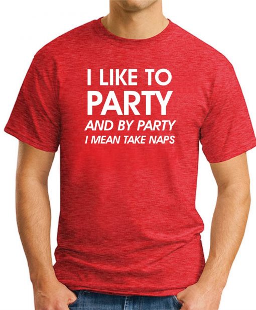 I LIKE TO PARTY Red