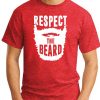 RESPECT THE BEARD - Red