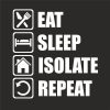 EAT SLEEP ISOLATE REPEAT THUMBNAIL