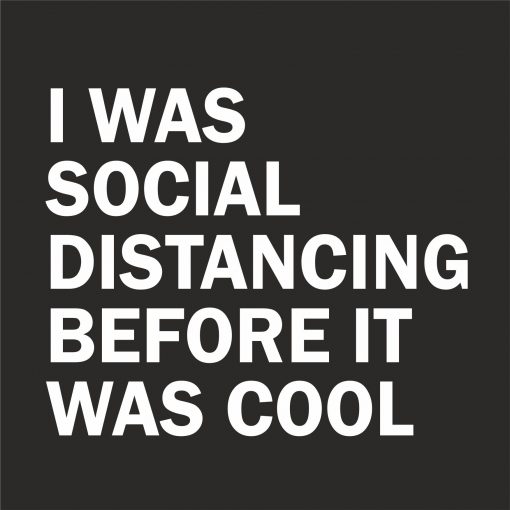 I WAS SOCIAL DISTANCING BEFORE IT WAS COOL THUMBNAIL