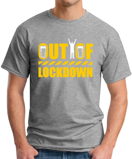 OUT OF LOCKDOWN grey