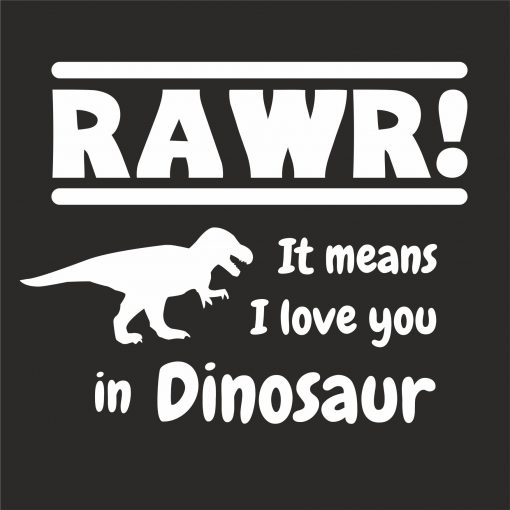 RAWR! IT MEANS I LOVE YOU IN DINOSAUR thumbnail