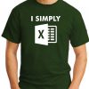 I SIMPLY EXCEL forest green