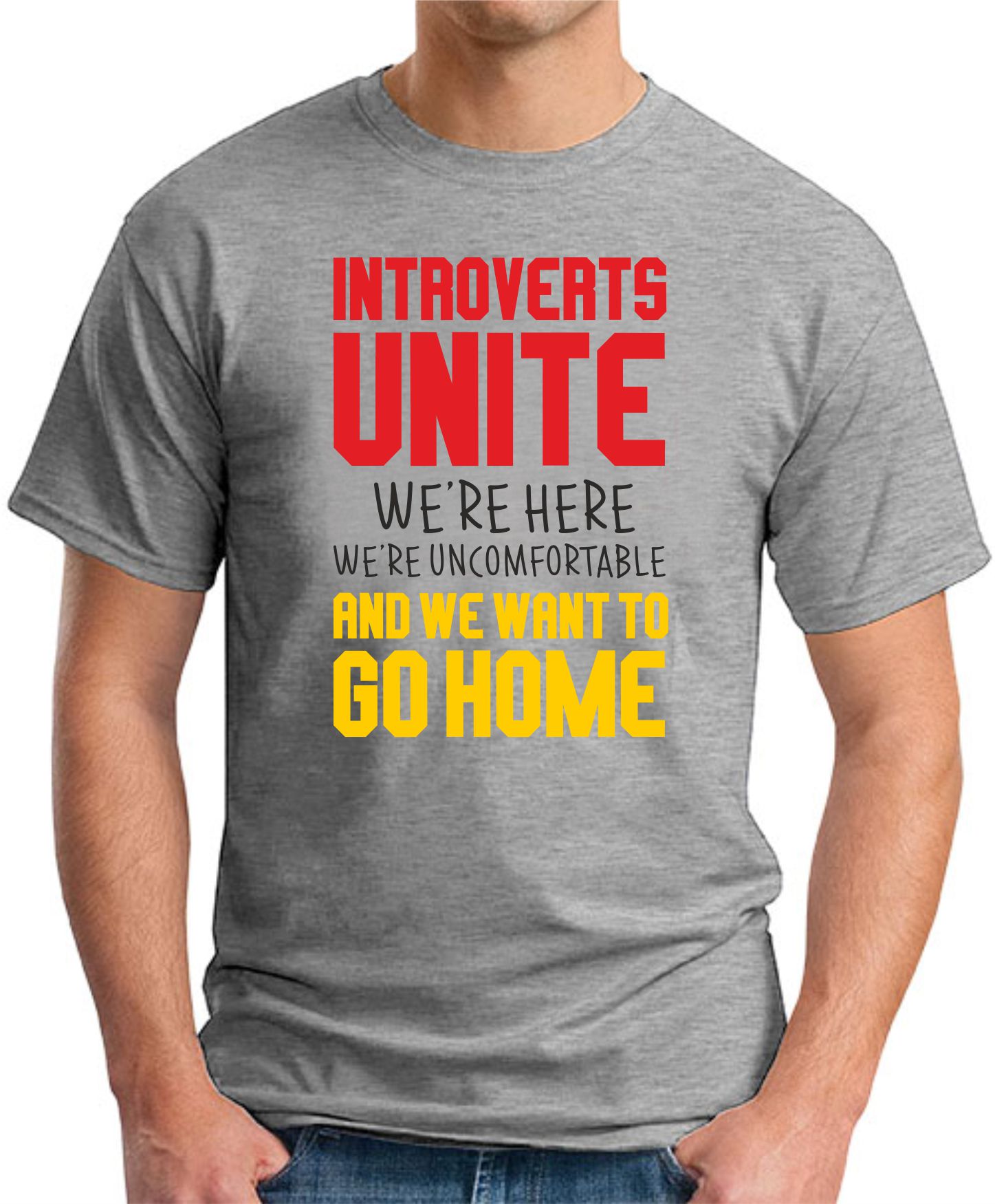 INTROVERTS UNITE T-SHIRT - GeekyTees