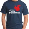 LOVELY BIT OF SQUIRREL navy