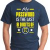 MY PASSWORD IS THE LAST 8 DIGITS OF PI navy