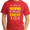 MY PASSWORD IS THE LAST 8 DIGITS OF PI red