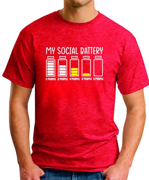 MY SOCIAL BATTERY red