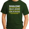 SHALOM! forest green