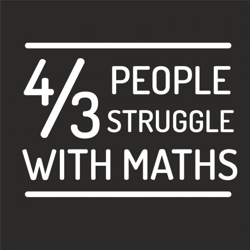 4 OUT OF 3 PEOPLE STRUGGLE WITH MATHS thumbnail