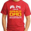 I'M A GAMER DAD red