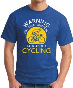 MAY SPONTANEOUSLY TALK ABOUT CYCLING royal blue