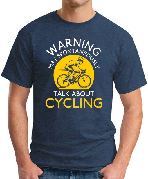 MAY SPONTANEOUSLY TALK ABOUT CYCLING navy