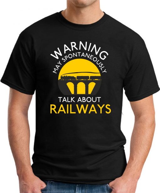 WARNING MAY SPONTANEOUSLY TALK ABOUT RAILWAYS black