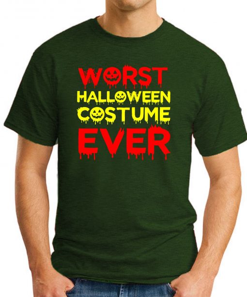 WORST HALLOWEEN COSTUME EVER FOREST GREEN