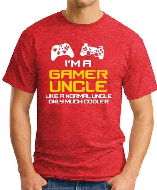 I'M A GAMER UNCLE red