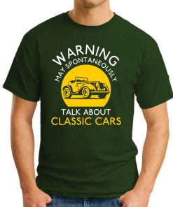 MAY SPONTANEOUSLY TALK ABOUT CLASSIC CARS forest green