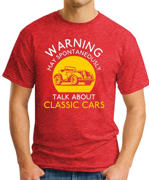 MAY SPONTANEOUSLY TALK ABOUT CLASSIC CARS red