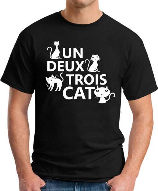 UN DEUX TROIS CAT black