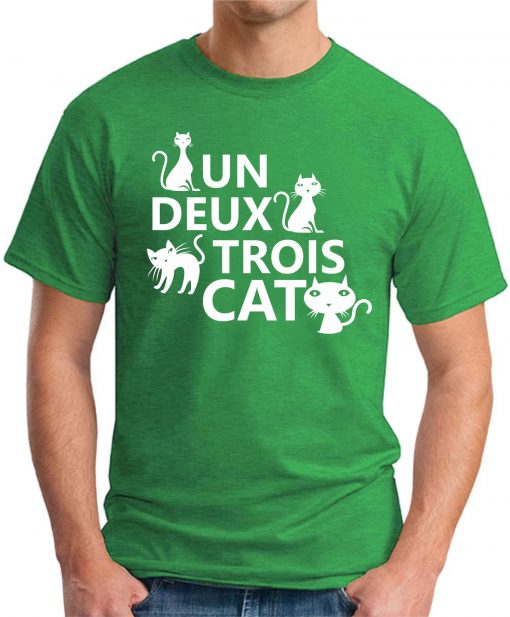 UN DEUX TROIS CAT green