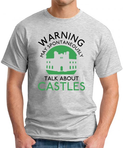 MAY SPONTANEOUSLY TALK ABOUT CASTLES ash grey