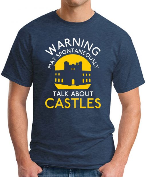 MAY SPONTANEOUSLY TALK ABOUT CASTLES navy