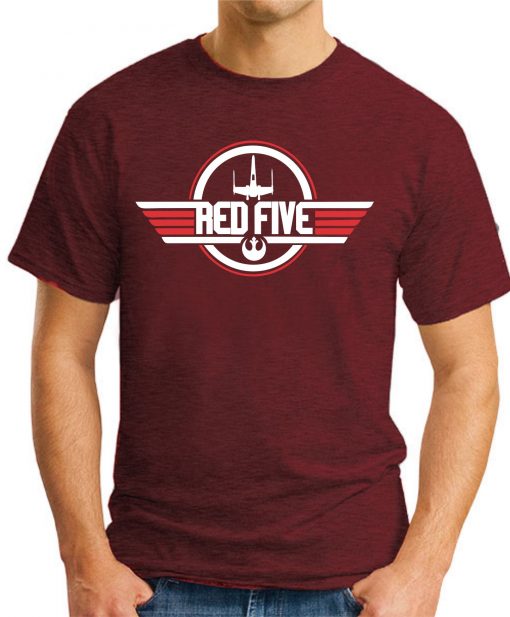 RED FIVE maroon