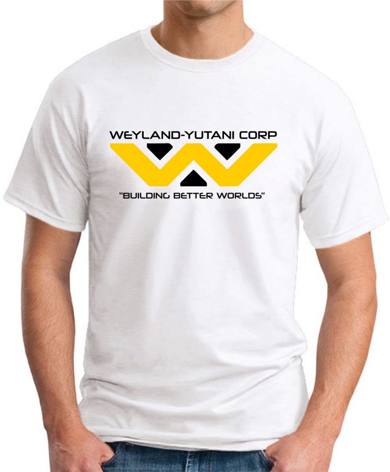 Weyland Yutani Corp Sportbeutel Aus Baumwolle – Bedruckt, Mit Kordeln, 31x39 Cm, 12 Liter Volumen
