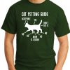 CAT PETTING GUIDE forest green