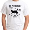 CAT PETTING GUIDE white