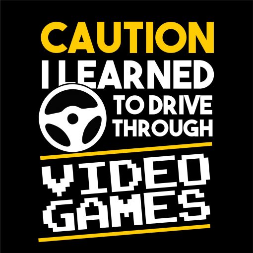 CAUTION I LEARNED TO DRIVE THROUGH VIDEO GAMES thumbnail