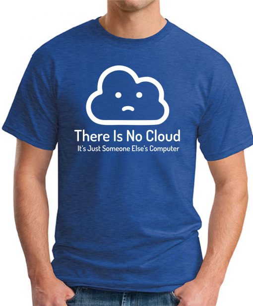 THERE'S NO CLOUD royal blue