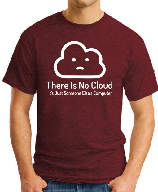 THERE'S NO CLOUD maroon