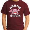 AUNTIE SHARK maroon