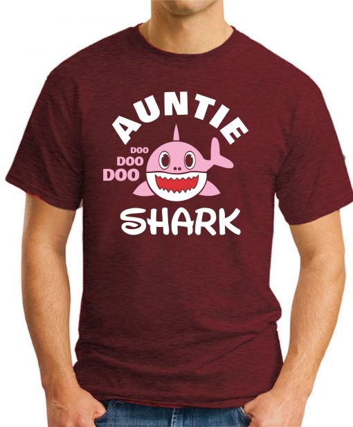 AUNTIE SHARK maroon