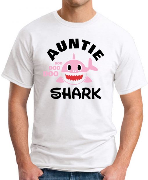 AUNTIE SHARK white